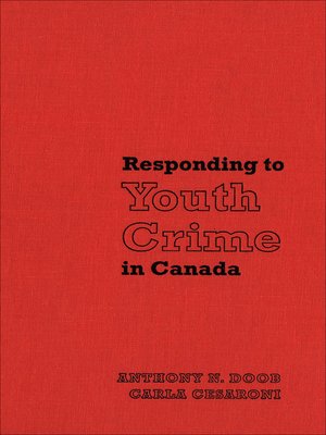 cover image of Responding to Youth Crime in Canada